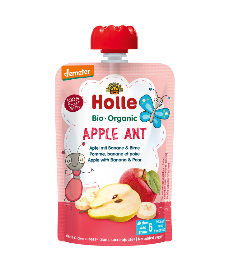 Apple Ant - Apfel & Banane mit Birne