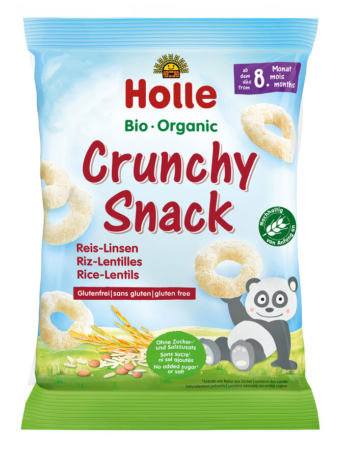 Bio-Crunchy Snack Reis-Linsen