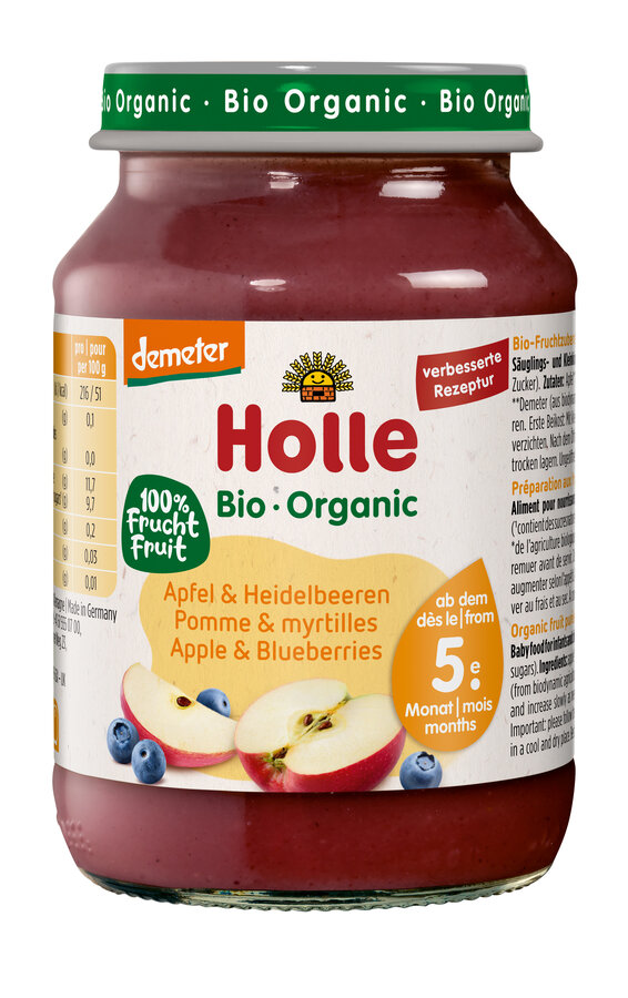 Apfel & Heidelbeeren