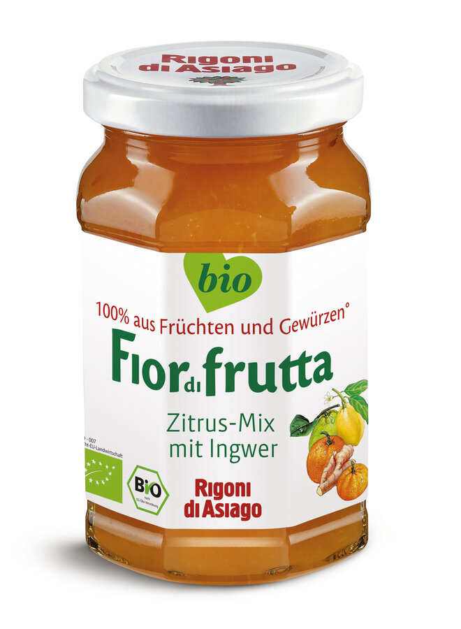 Fiordifrutta Citrus-Ingwer-Mix-Aufstrich