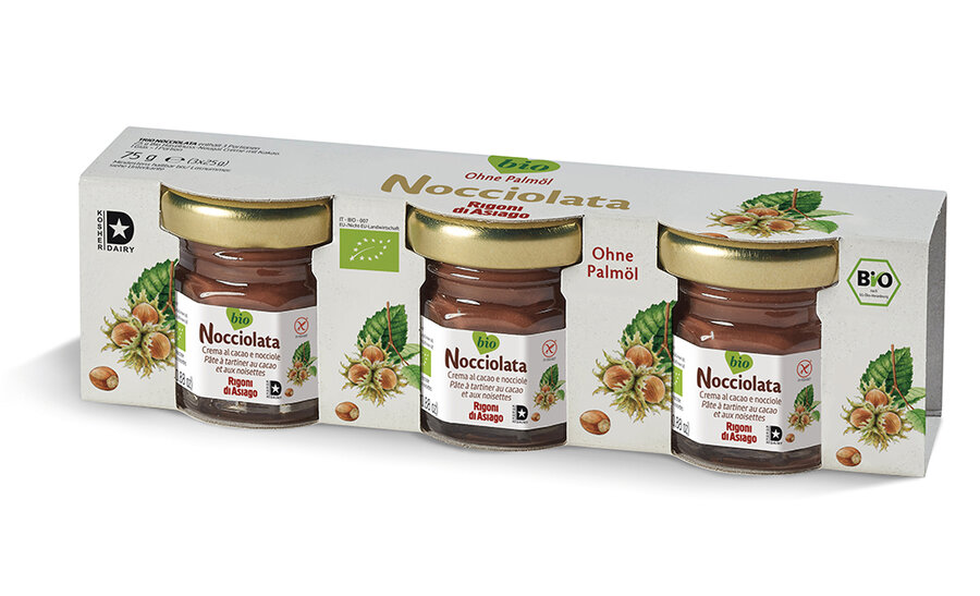 Nocciolata Nuss-Nougat-Aufstrich Trio Pack 3x25g