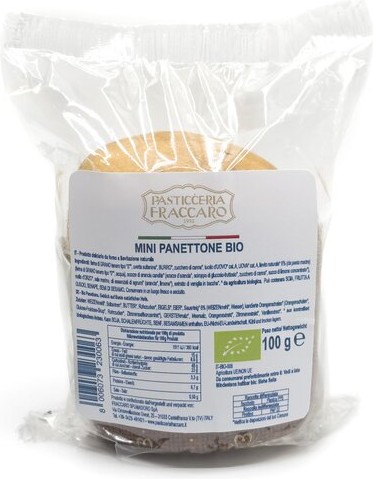 Mini Panettone Classico  Fraccaro Spumadoro x 15