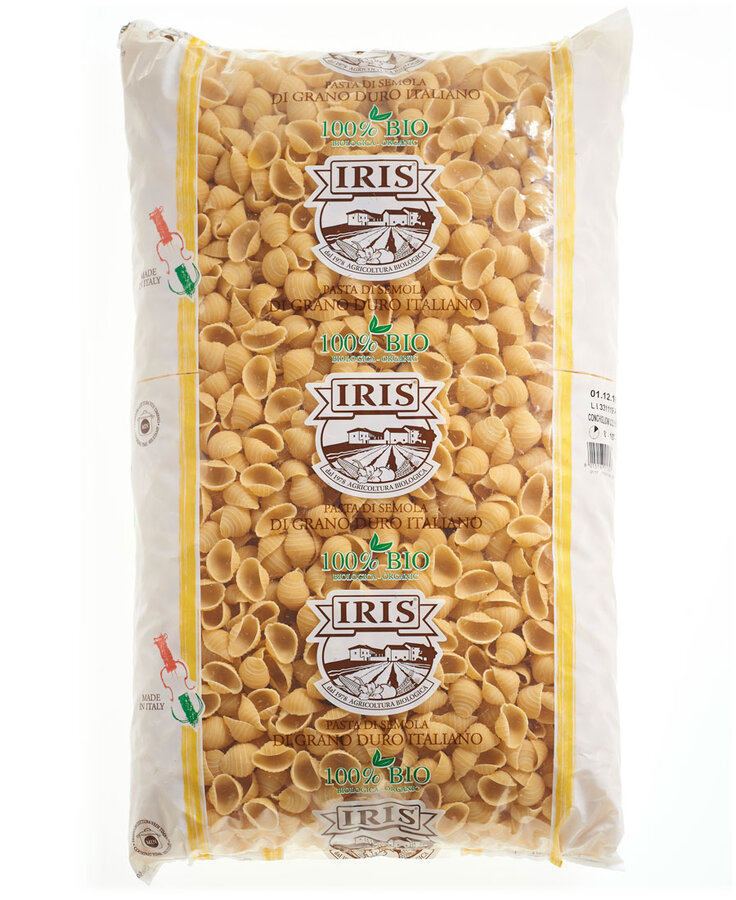 Conchiglioni, Muschelförmige helle Hartweizen-Nudeln 