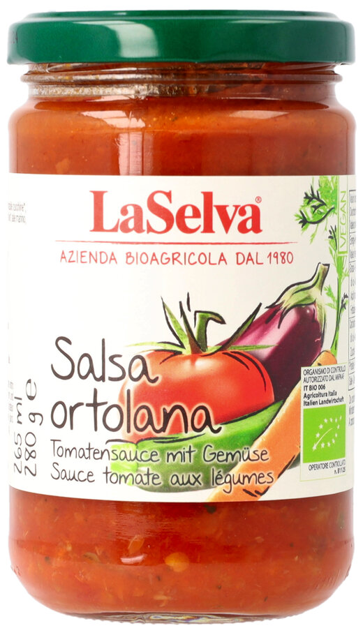 Tomatensauce mit Gemüse - Salsa Ortolana