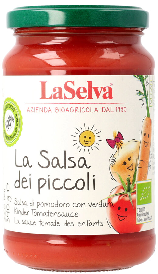 Kinder Tomatensauce mit Gemüse - Salsa dei Piccoli