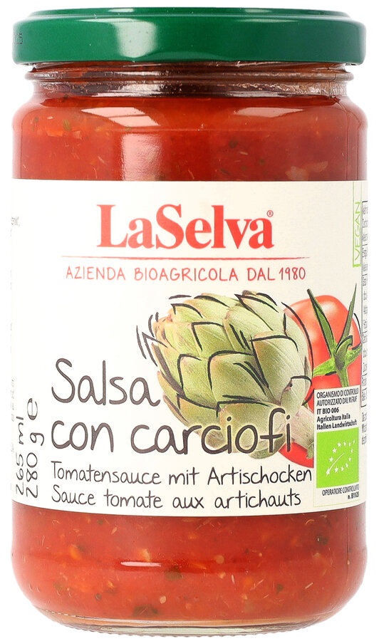 Tomatensauce mit Artischocken