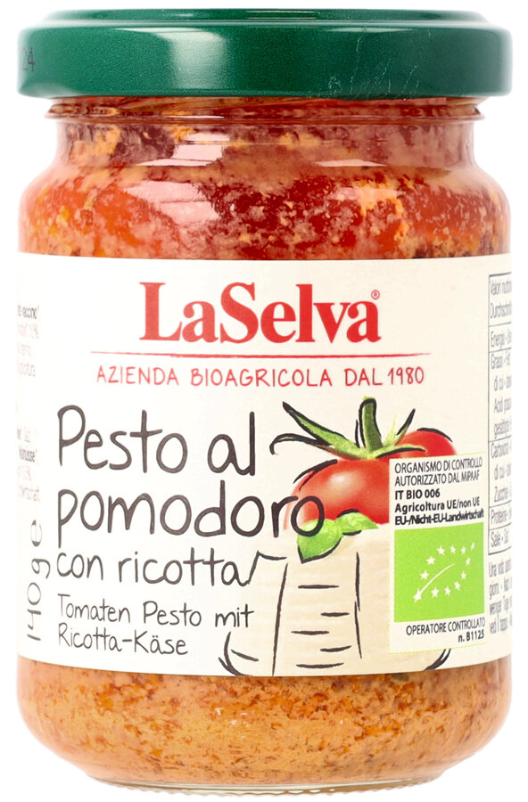 Tomaten Pesto mit Ricotta-Käse - Tomaten Würzpaste