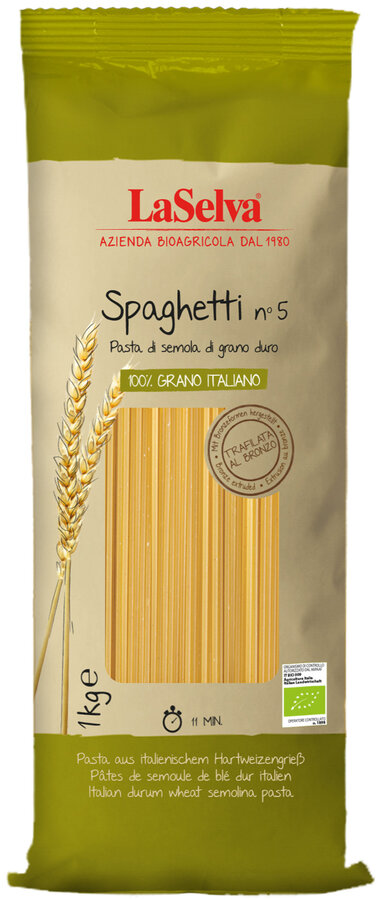 Spaghetti n°5 - Teigwaren aus Hartweizengrieß