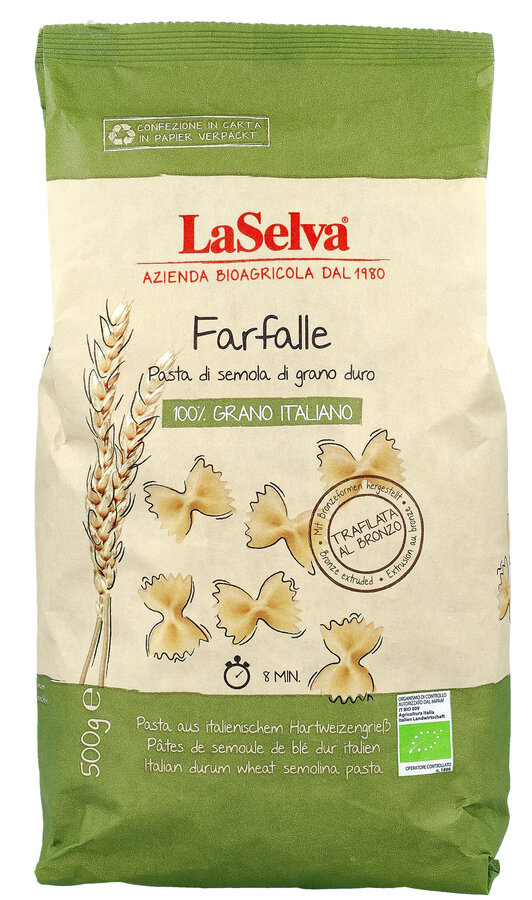 Farfalle - Teigwaren aus Hartweizengrieß