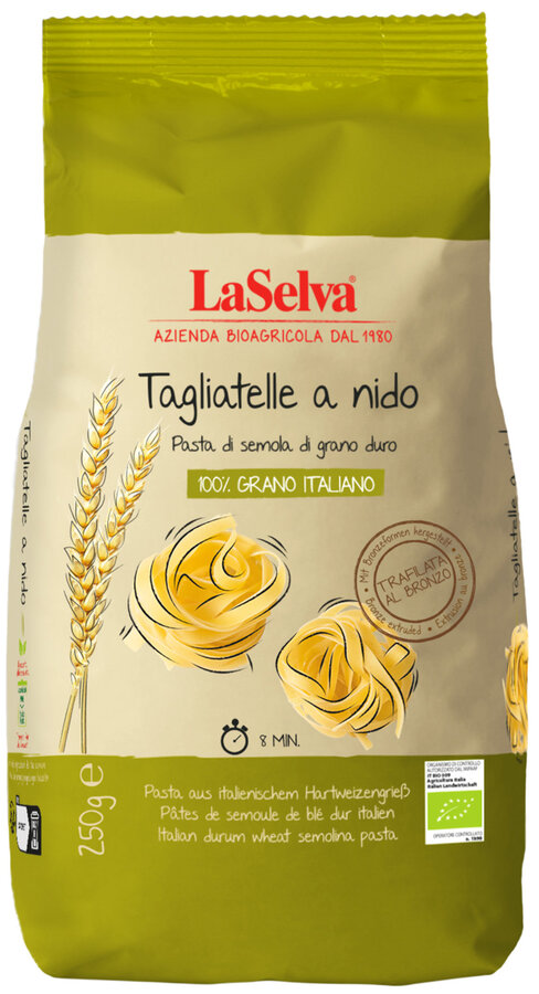 Tagliatelle - Teigwaren aus Hartweizengrieß