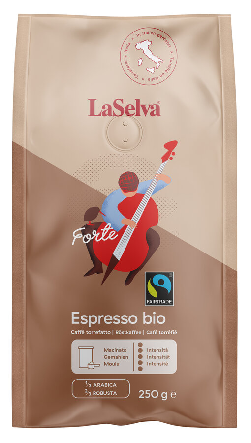 Espresso "Forte" - Röstkaffee gemahlen
