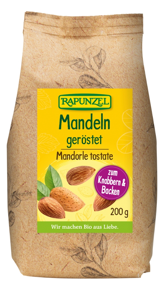 Mandeln geröstet, Europa