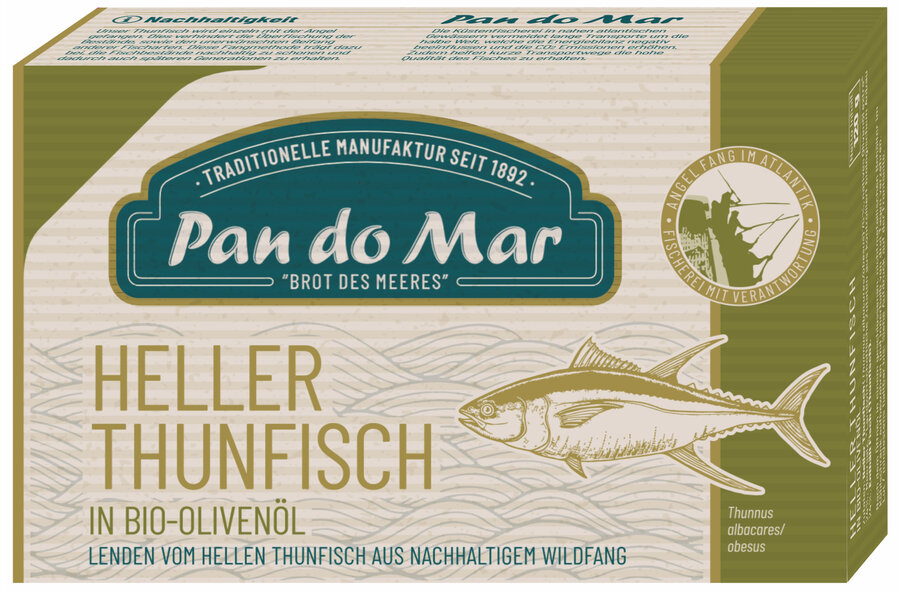 Heller Thunfisch in Bio-Olivenöl