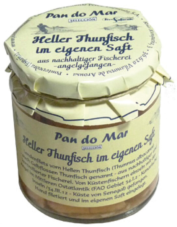 Heller Thunfisch im eigenen Saft