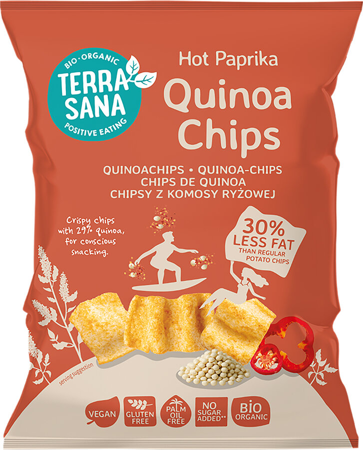 Quinoa Chips Hot Paprika