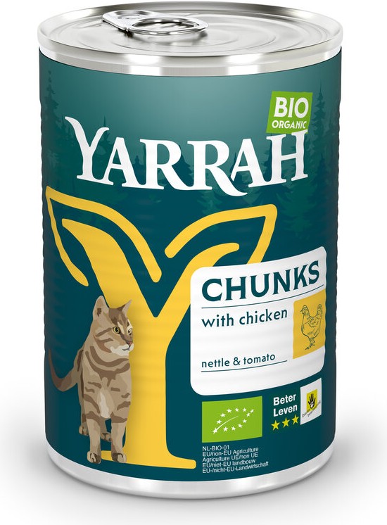 Katze Dose Bröckchen getreidefrei Huhn