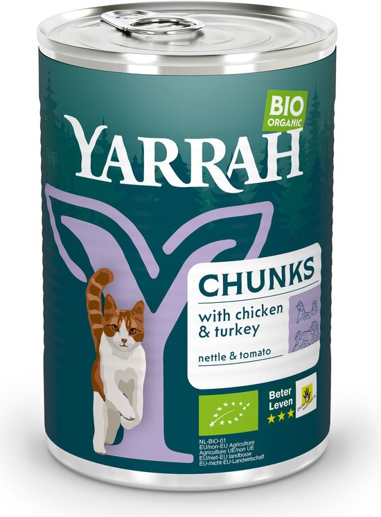 Katze Dose Bröckchen getreidefrei Huhn & Truthahn