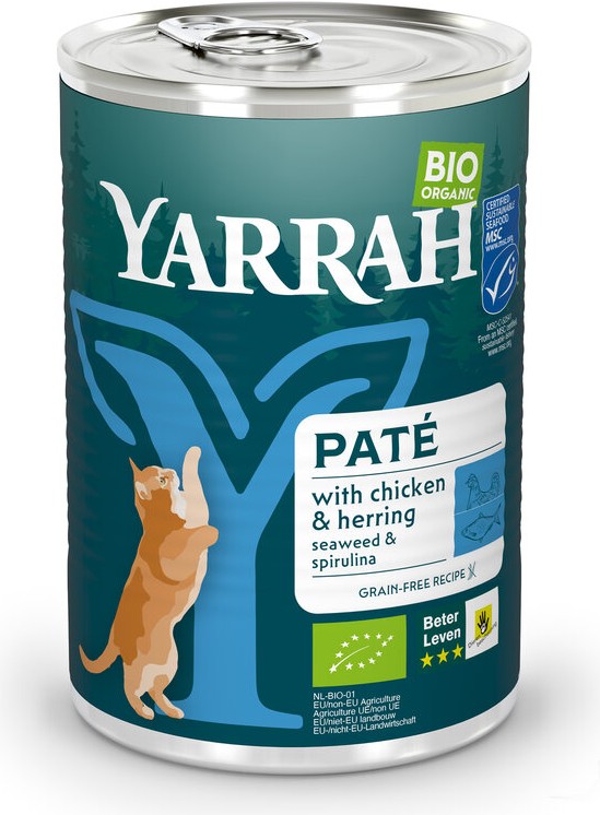 Katze Dose Pastete getreidefrei mit Fisch (MSC)