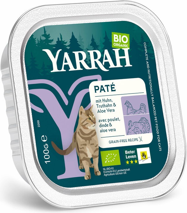 Katze Schale Pastete getreidefrei Huhn & Truthahn