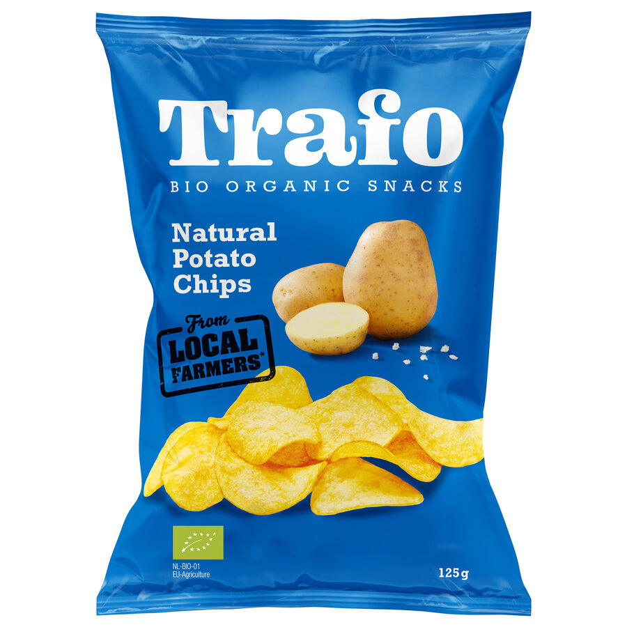Chips gesalzen