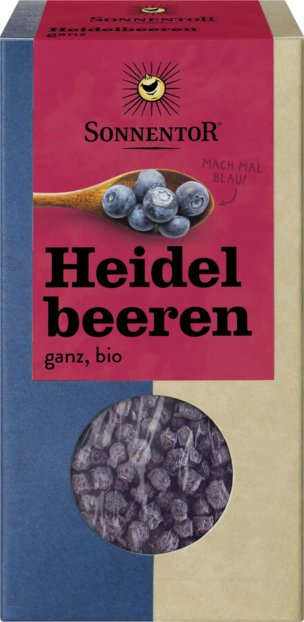 Heidelbeeren ganz, Packung
