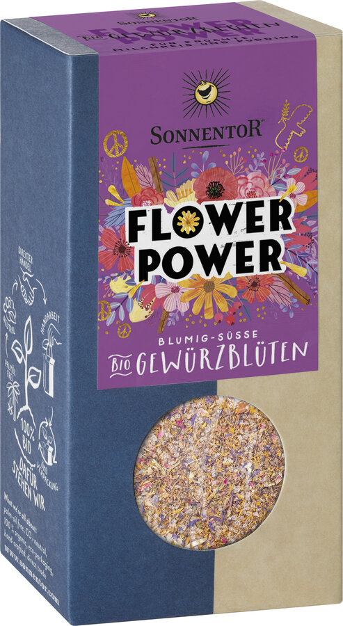 Flower Power Gewürzblüten, Packung