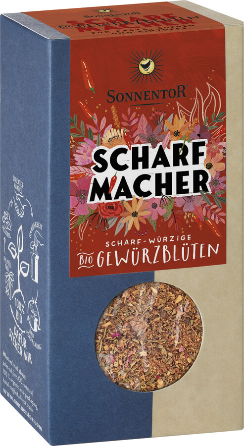 Scharfmacher Gewürzblüten, Packung