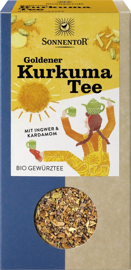 Goldener Kurkuma Tee lose