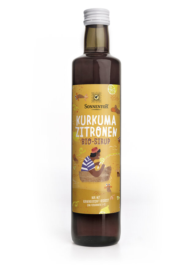 Kurkuma-Zitronen Sirup