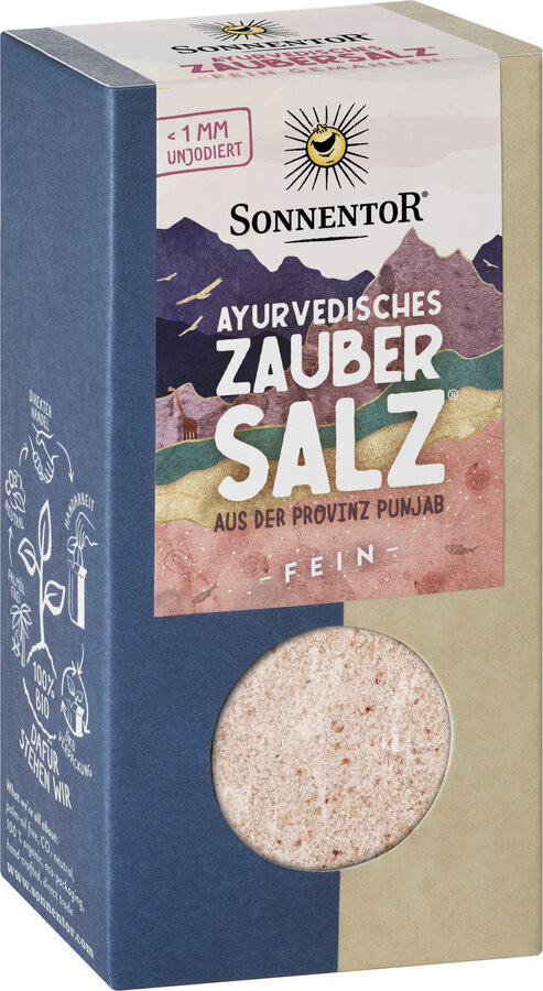 Ayurvedisches Zaubersalz® fein, Packung