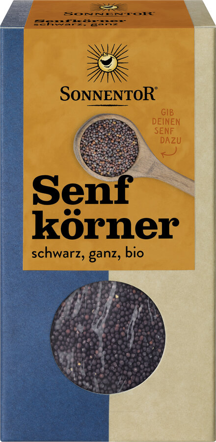 Senfkörner schwarz ganz, Packung