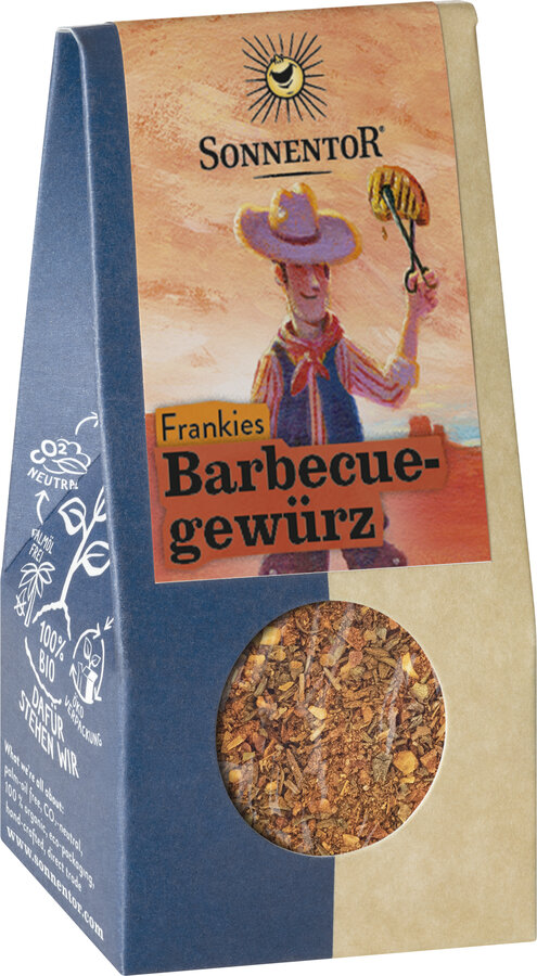 Frankies Barbecuegewürz, Packung