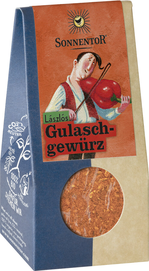 Lászlós Gulaschgewürz, Packung