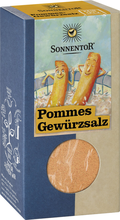 Pommes-Gewürzsalz, Packung