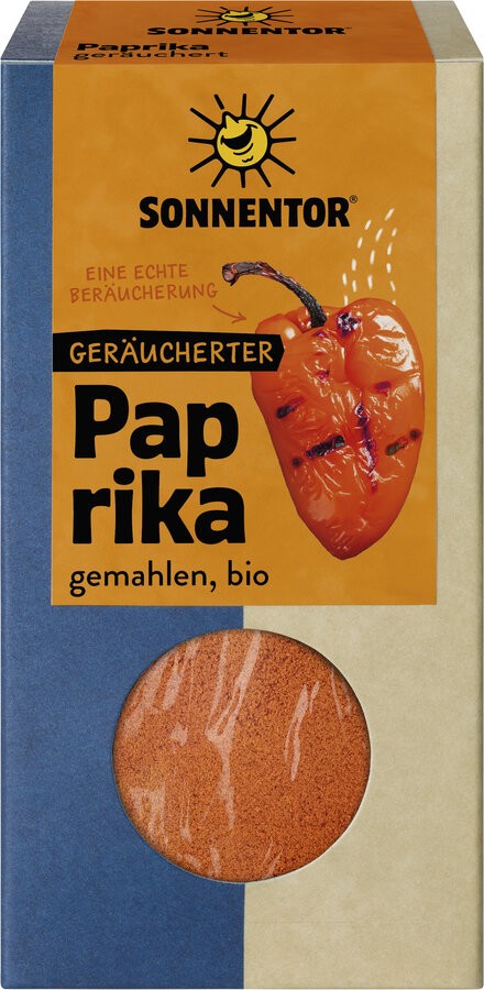 Paprika geräuchert, Packung