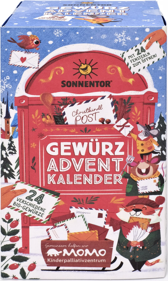 Gewürz Adventkalender Edition 2025, Packung