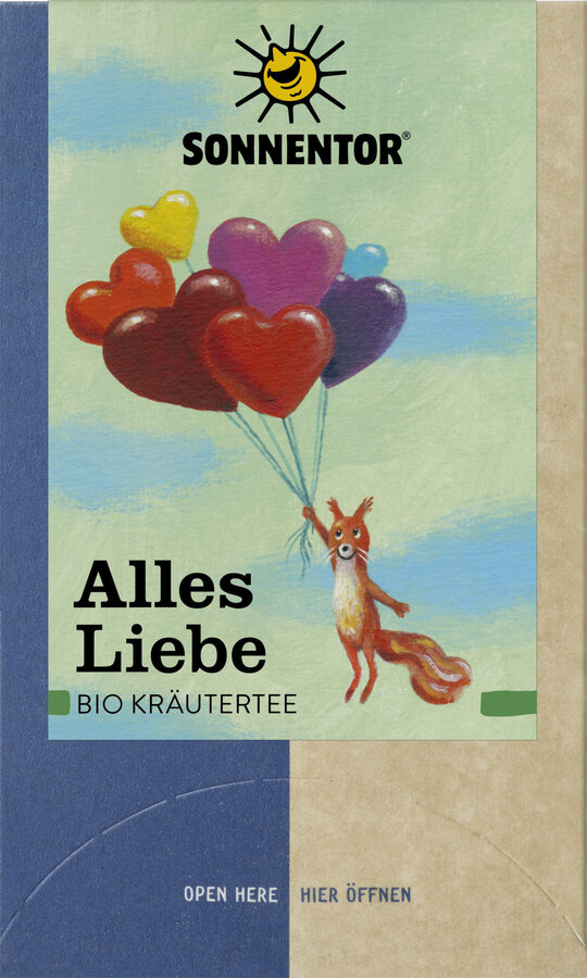 Alles Liebe Kräutertee, Doppelkammerbeutel