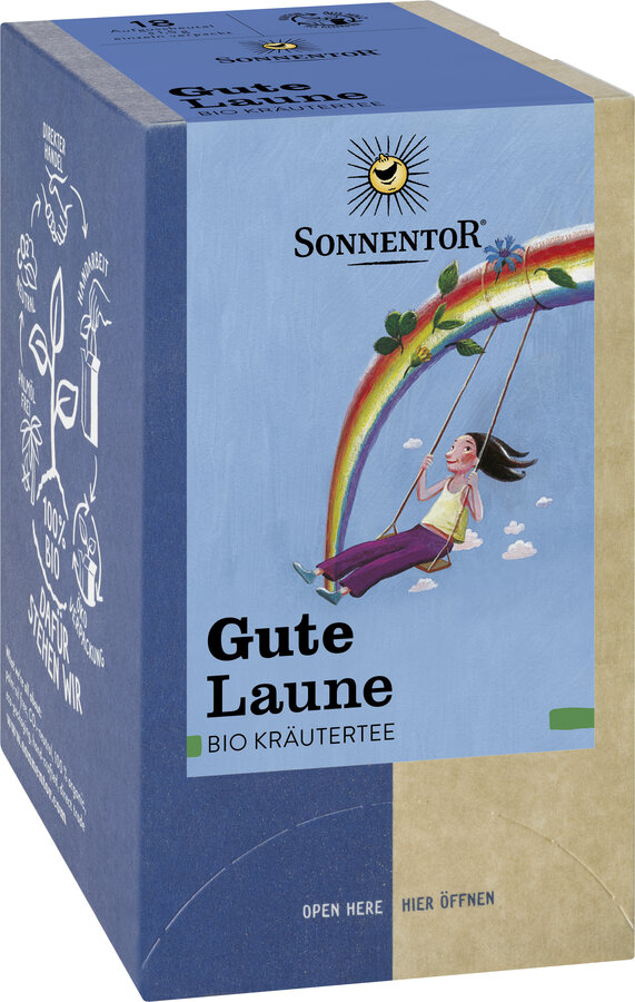 Gute Laune Kräutertee, Doppelkammerbeutel