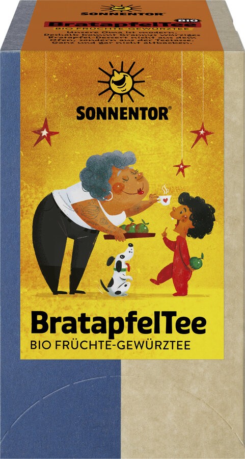 Bratapfel Tee, Doppelkammerbeutel