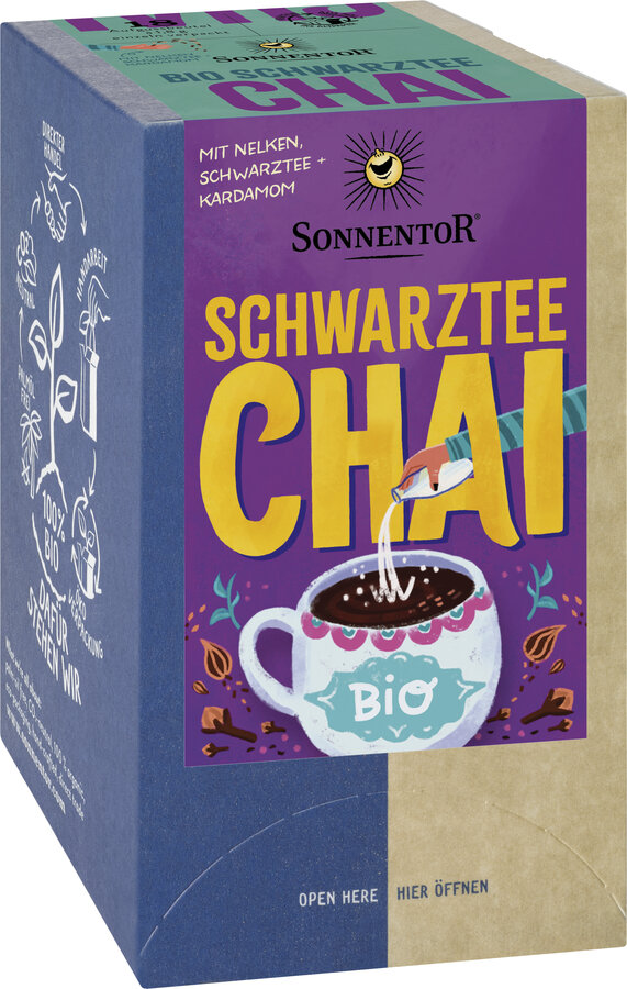 Schwarztee Chai, Doppelkammerbeutel