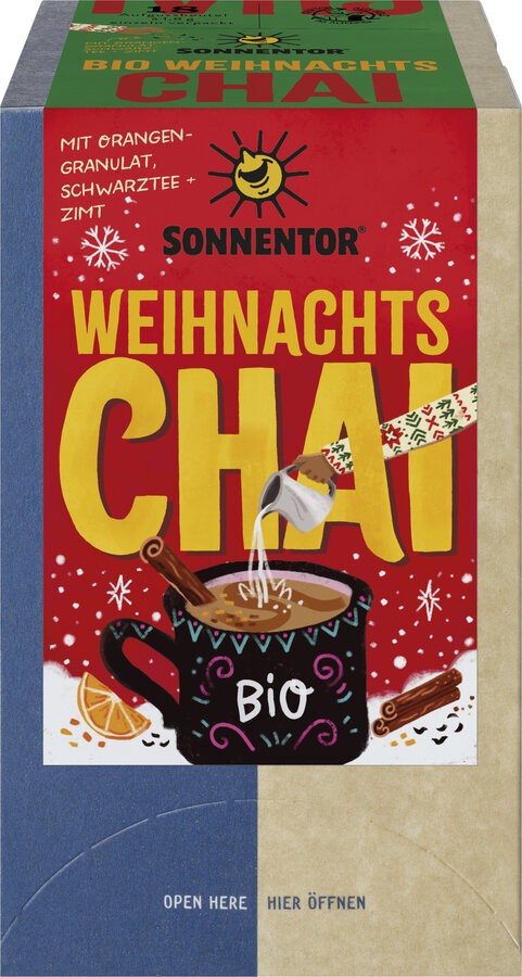 Weihnachts Chai, Doppelkammerbeutel