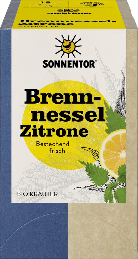 Brennnessel-Zitrone, Doppelkammerbeutel
