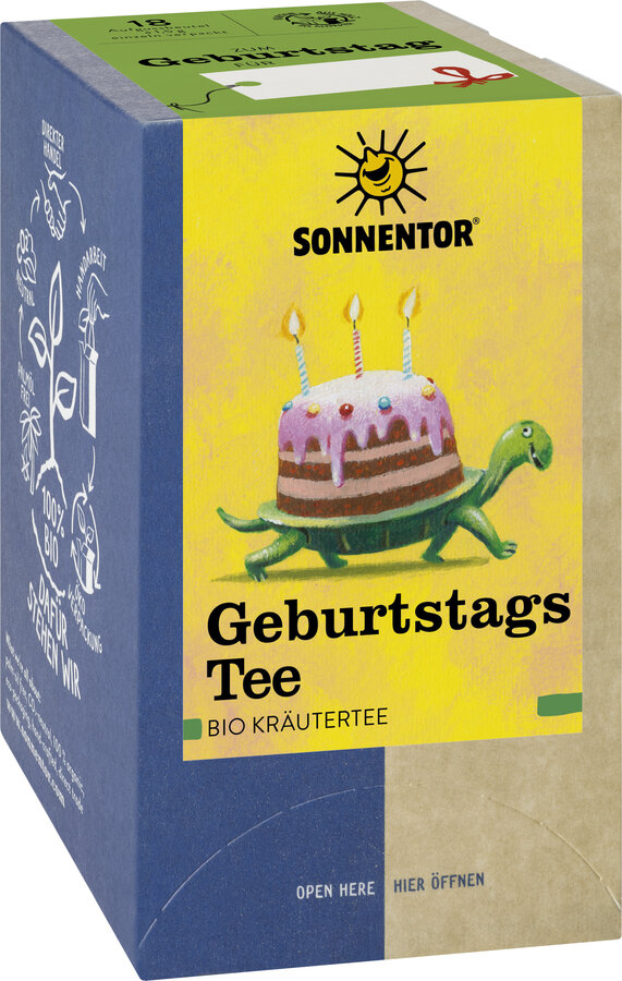 GeburtstagsTee, Doppelkammerbeutel