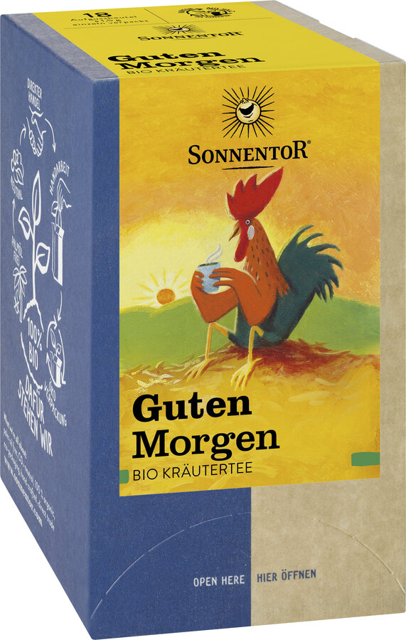Guten Morgen Kräutertee, Doppelkammerbeutel