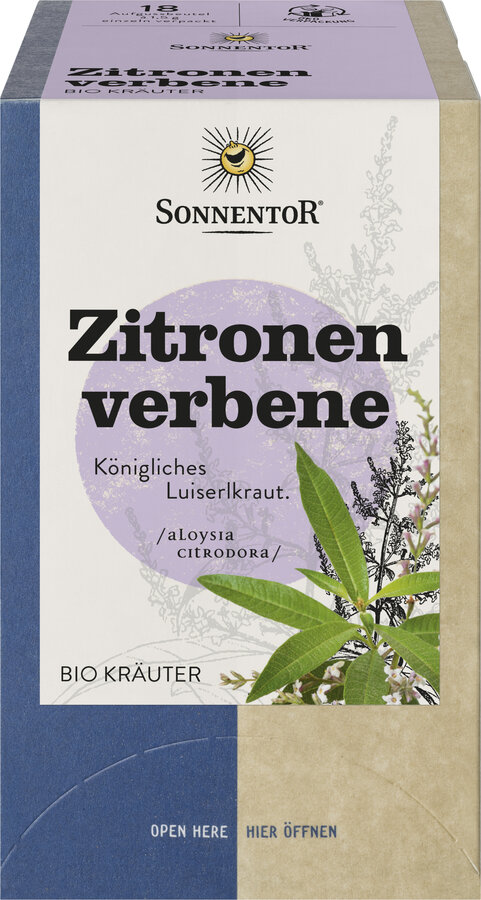 Zitronenverbene, Doppelkammerbeutel