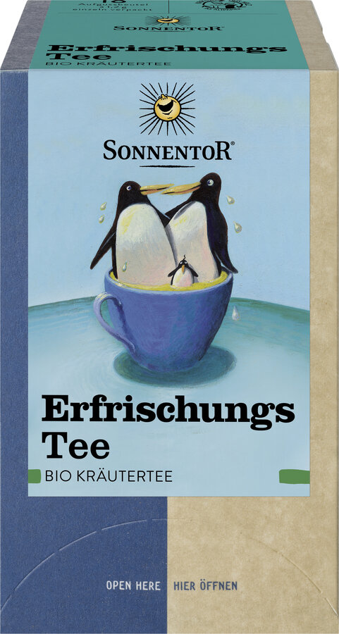 ErfrischungsTee, Doppelkammerbeutel