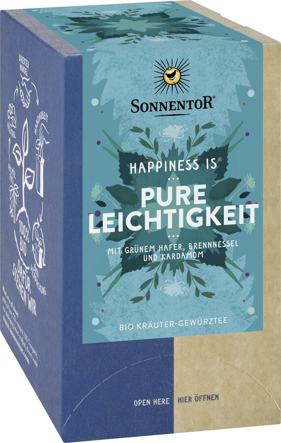 Pure Leichtigkeit Tee Happiness is®, Doppelkammerbeutel