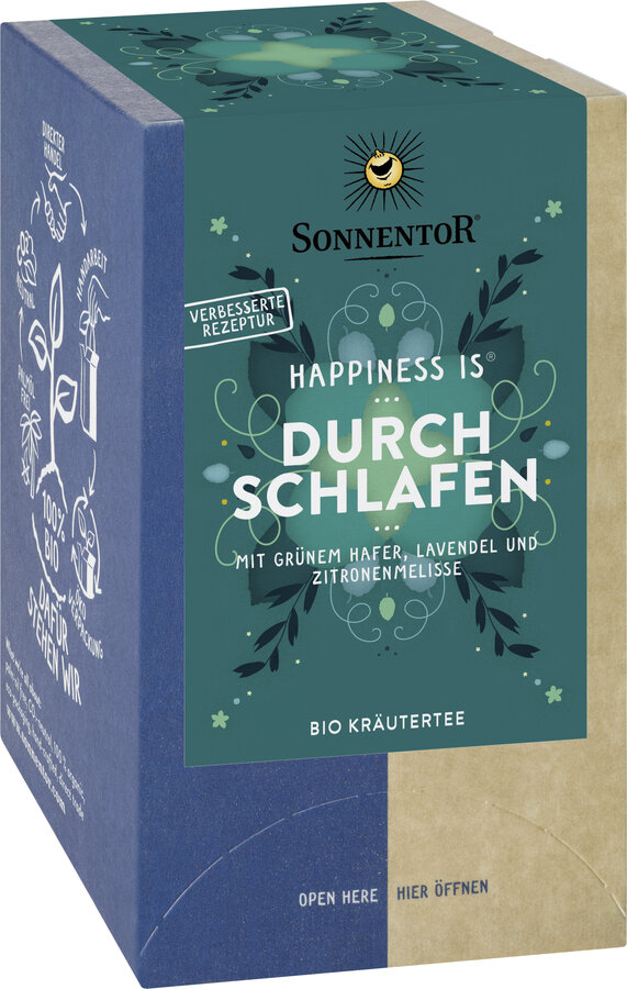 Gute Nacht Tee Happiness is®, Doppelkammerbeutel