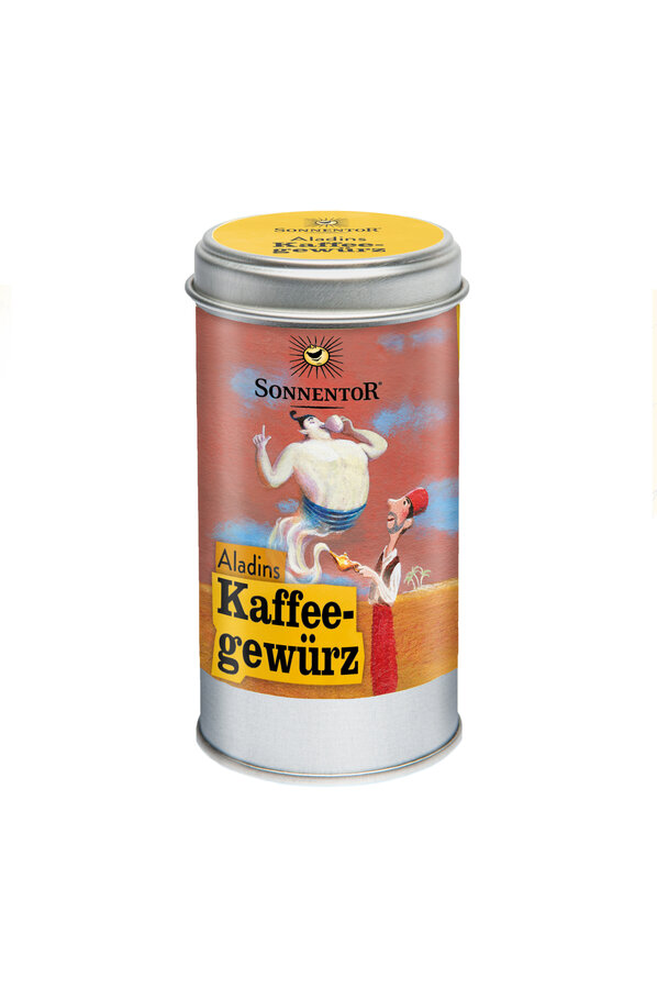 Aladins Kaffeegewürz, Streudose