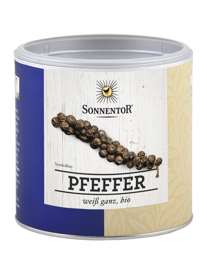 Pfeffer weiß ganz, Gastrodose klein